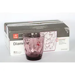 Набір склянок Bormioli Rocco Diamond dof Rock purple 385 мл 6 шт. (302258M0) - мініатюра 2