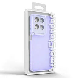 Защитный чехол для Motorola G15/G15 Power/G17 Power 4G/G17 4G, фиолетовый, ShadeX, противоударный, матовый, панель PC+TPU, защита всего корпуса, амортизация ударов при падении, ArmorStandart (ARM91317) - мініатюра 3