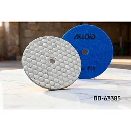 Круг алмазний Alloid Building Tools Hexagon шліфувальний на липучці 100 мм зерно 50 (DD-63385) - мініатюра 5