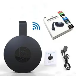 Пристрій для бездротового під'єднання смартфона до телевізора Mirascreen TV G2 Black