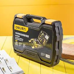 Набір інструментів 112 шт. Deli DL5965 - мініатюра 5