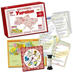 Настільна гра "Вікторина Україна" Майстер MKL1003 - мініатюра 3