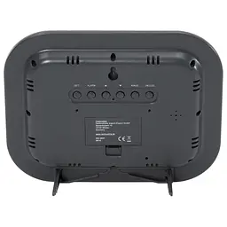 Настінний годинник Technoline WS8005 Silver/Black (DAS301208) - мініатюра 2