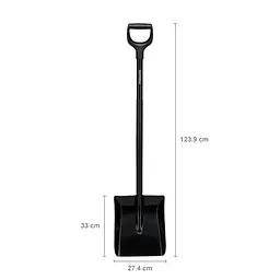 Лопата совкова будівельна Fiskars Ergonomic Pro (1066713) - мініатюра 4