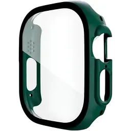 Чохол-накладка DK Пластик Soft-Touch Glass Full Cover для Apple Watch 49mm (green)