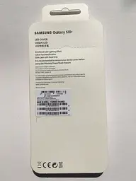 Чохол протиударний LED Cover EF-KG975 для Samsung Galaxy S10 Plus (6.4") White - мініатюра 7