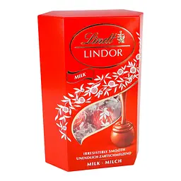 Цукерки Lindt Ліндор молочні 200 г