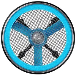 Пилосос Samsung VC07M2110SR/UK Red, 700W, тип збирання суха, без мішка Cyclone Force with Anti-tangle Turbine, пилозбірник 1.5л, 2-ступенева щітка - мініатюра 3
