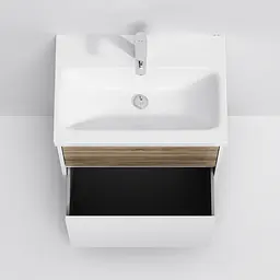 Тумба підлогова AM.PM GEM S 60 см з умивальником M91-FSX0602-WC0602WF38 - мініатюра 6