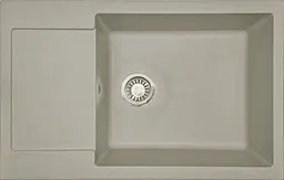 Кухонна мийка Adamant GENERAL сахара 775x495x200 мм, з крилом 77,5 см