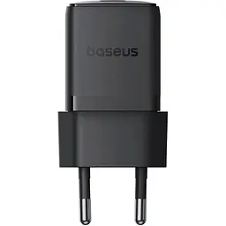 Мережевий зарядний пристрій Baseus Palm 1-USB-C 20W Cluster Black (P10111602113-00) [127629] - мініатюра 3