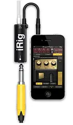 Аудіоінтерфейс Dynamode iRig Multimedia AmpliTube для підключення гітари до iPhone/iPod/iPad
