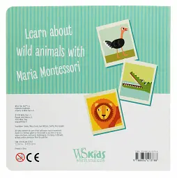 My First Book of Wild Animals. Montessori: A World of Achievements - мініатюра 2