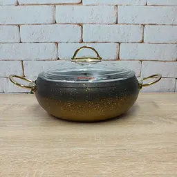 Каструля OMS 3141-IND-20-2,5 л-Gold 20 см 2.5 л золотиста - мініатюра 2