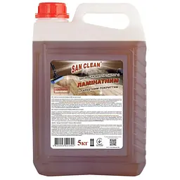 Засіб для миття підлоги San Clean для паркету та ламінату 5 кг (4820003541692)