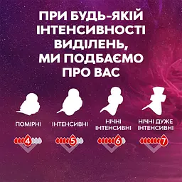 Прокладки гігієнічні Libresse Ultra Goodnight Large Поверхня сіточка 8 - мініатюра 7