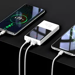 Портативна батарея Powerbank Baseus Super Xiaomini Digital Display 10000 mAh 22.5W PPMN-A02 White - мініатюра 10