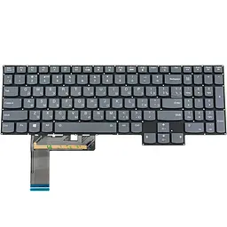 Клавіатура для ноутбука Lenovo (IdeaPad Gaming: 3-15 series), rus, black, без кадра, підсвічування клавіш (RGB Per-key) (оригінал) - мініатюра 2