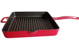 Сковорода-гриль OMS 30×30 см 2.7 л червона 3265-30-Red