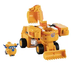 Конструктор-трансформер Super Wings Small Blocks 2-in-1 Buildable Transforming Vehicle Donnie, Донні, 265 деталей (EU385007) - мініатюра 4