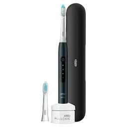Електрична звукова зубна щітка Oral-B Pulsonic Slim Luxe 4500 + футляр, чорна - мініатюра 3