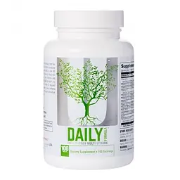 Вітаміни та мінерали Universal Nutrition Naturals Daily Formula, 100 таблеток