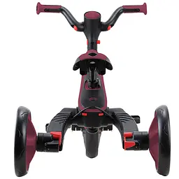 Велосипед дитячий Globber Explorer Trike Foldable 4в1 до 20 кг бордовий (732-202-2) - мініатюра 12