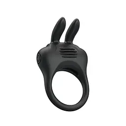 Ерекційне кільце Pretty Love Davion Penis Ring 7.4 см чорний - мініатюра 3