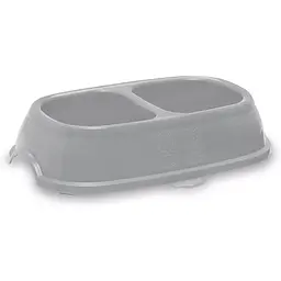 Миска для котів та собак Stefanplast Break 11 подвійна в асортименті 400 мл + 400 мл - мініатюра 2