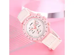 Жіночий наручний годинник 1982PK Pink Skmei acs0030438 - мініатюра 5