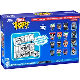 Набір ігрових фігурок Funko Bitty POP! DC 4 фігурки в асортименті (76339) - мініатюра 2