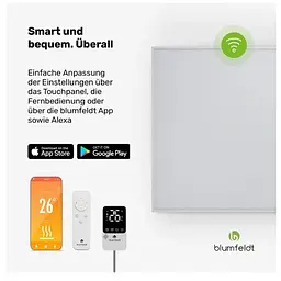 Інфрачервоний обігрівач Blumfeldt Radiant Smart (10046418) - мініатюра 4