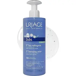 Очищаюча вода Uriage Bebe 1st Water No-Rinse для дитячої шкіри 500 мл - мініатюра 2