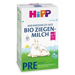 Органічна дитяча суха суміш HiPP Pre на козиному молоці з народження 400г - мініатюра 3