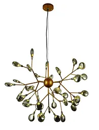 Люстра світильник в стилі лофт PETALinisoln Levistella 756LPR0233-36 GD+BK