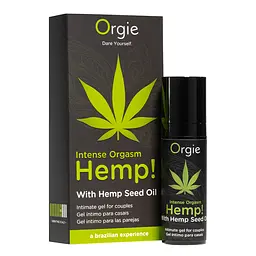 Рідкий вібратор Orgie Intense Orgasm Hemp! 15 мл