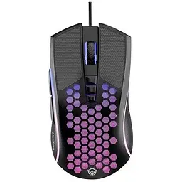 Комп'ютерна миша Mееtion GM015 ігрова оптична провідна 800-6400 DPI 8 кнопок RGB підсвічування чорна