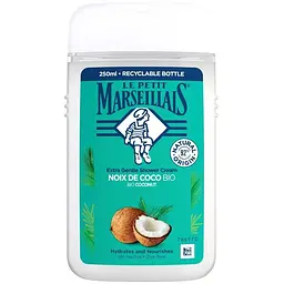 Гель для душу Le Petit Marseillais Кокос 250 мл (3574661572871/3574661711478)
