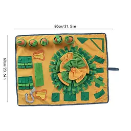 Килимок для нюхання для собак Derby Pet Shuffle Mat orange - мініатюра 8