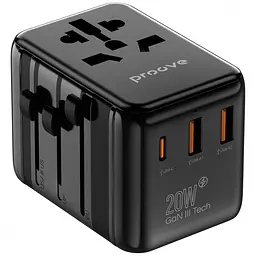 Зарядний пристрій Proove Trip 20W black (TATL20310001)