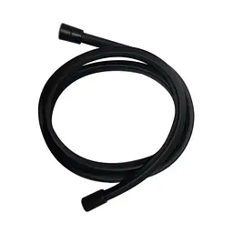 Шланг для ручного душу Qtap Hadice 1600 мм прямокутний QTHADPVCSQ160B Black Matt - мініатюра 1