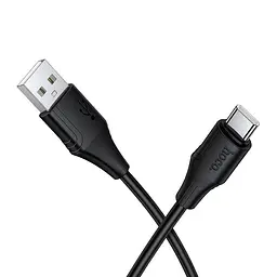 Кабель HOCO Type-C Bien silicone charging data cable X124 1m, 3A