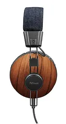 Навушники Trust Noma Over-Ear Mic Denim Wood (22637) - мініатюра 3