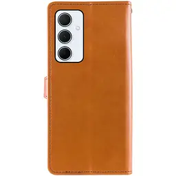 Шкіряний чохол-книжка GETMAN Gallant (PU) для Samsung Galaxy S24 Коричневий - мініатюра 3