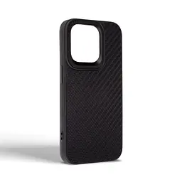 Чохол до мобільного телефона Harder Carbon Pattern Apple iPhone 14 Pro Black (ARM76779) - мініатюра 2