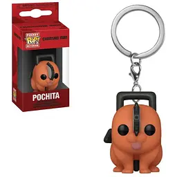 Колекційна  фігурка   брелок Funko Pop Людина-бензопила Почитайте Chainsaw Man Pochita 4 см FP CM PC K1682