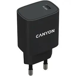 Зарядний пристрій Canyon PD 20W (CNE-CHA20B02)