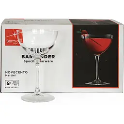 Набір келихів Bormioli Rocco Bartender для мартіні 235 мл 6 шт. (122112BAU021990) - мініатюра 5