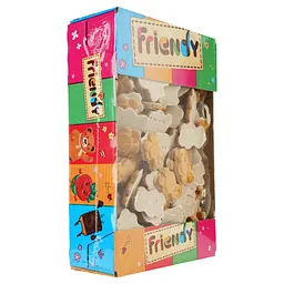Печиво Friendy Міні-Мішутка з молочною глазур`ю 0,5 кг (841521) - мініатюра 2