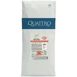 Сухий корм Quattro Adult All Breed для собак усіх порід з яловичиною 15 кг